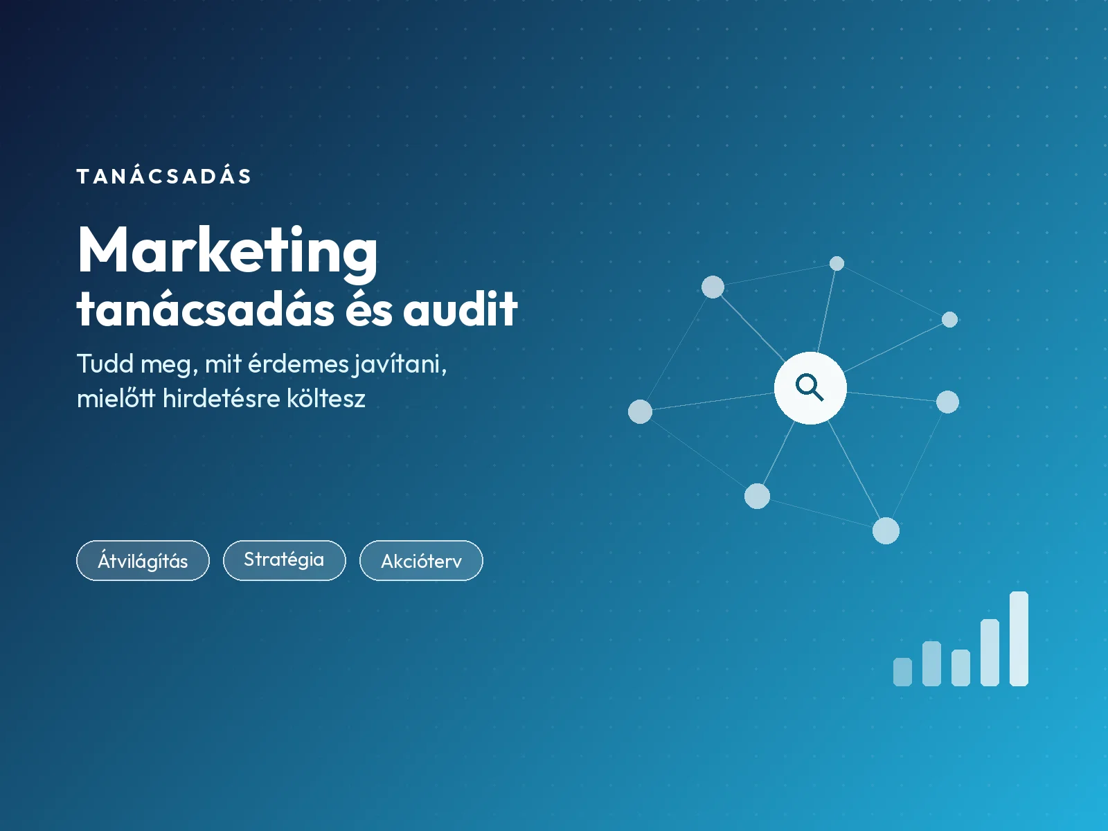 Marketing tanácsadás és weboldal audit