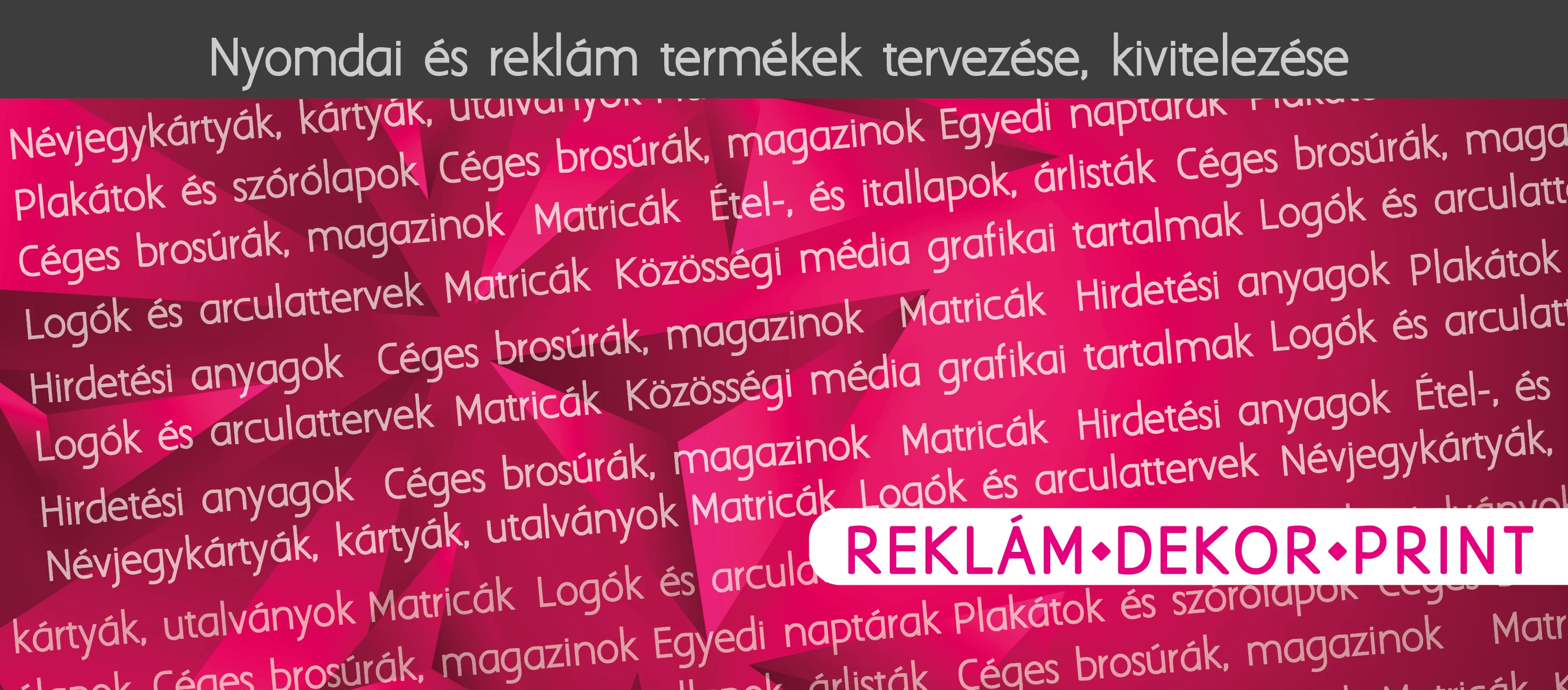 Grafikai tervezés, nyomdai előkészítés